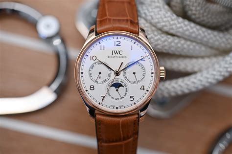 iwc annual calendar blue|iwc perpetual calendar 42.